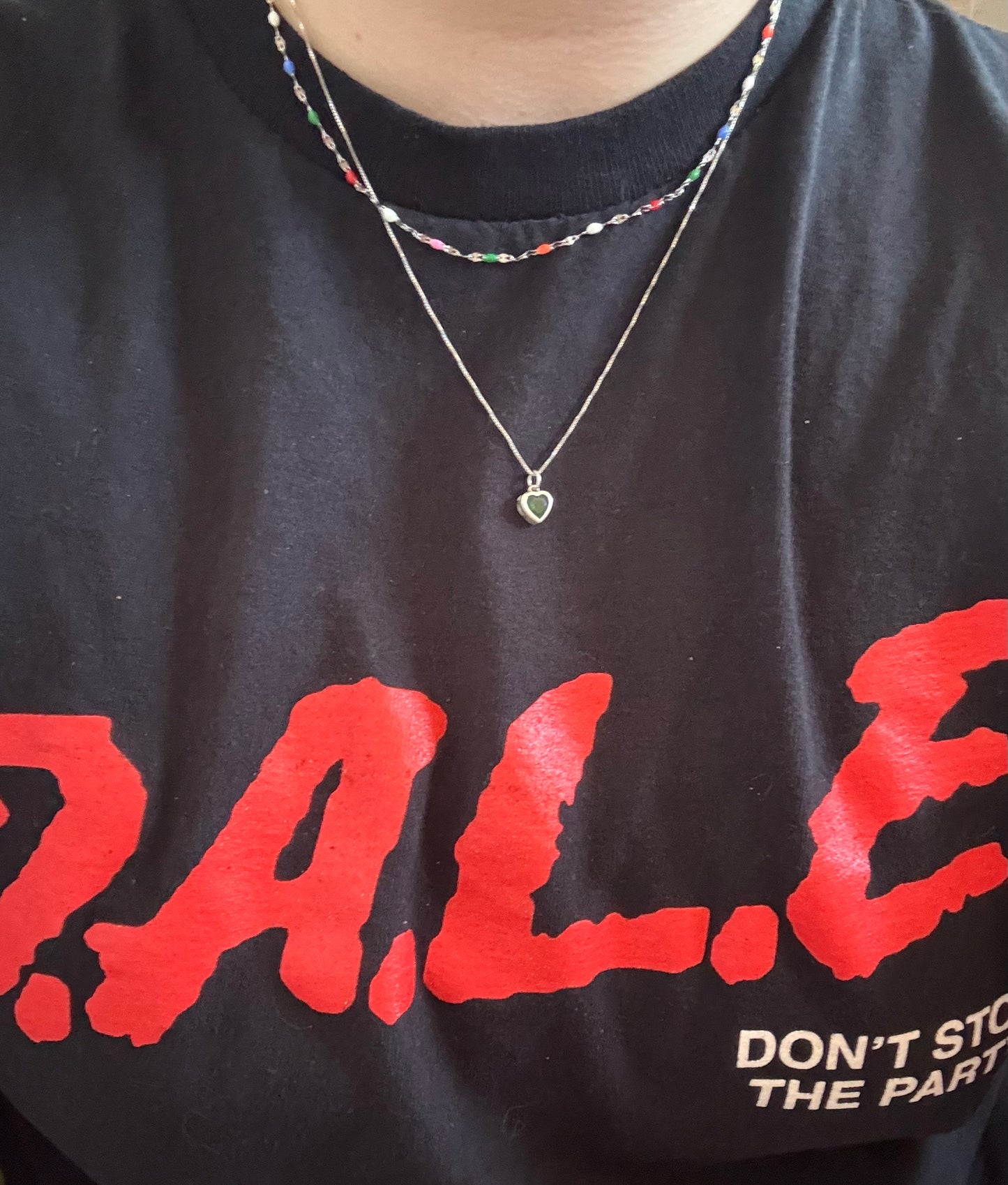 RAINBOW BEADED NECKLACE