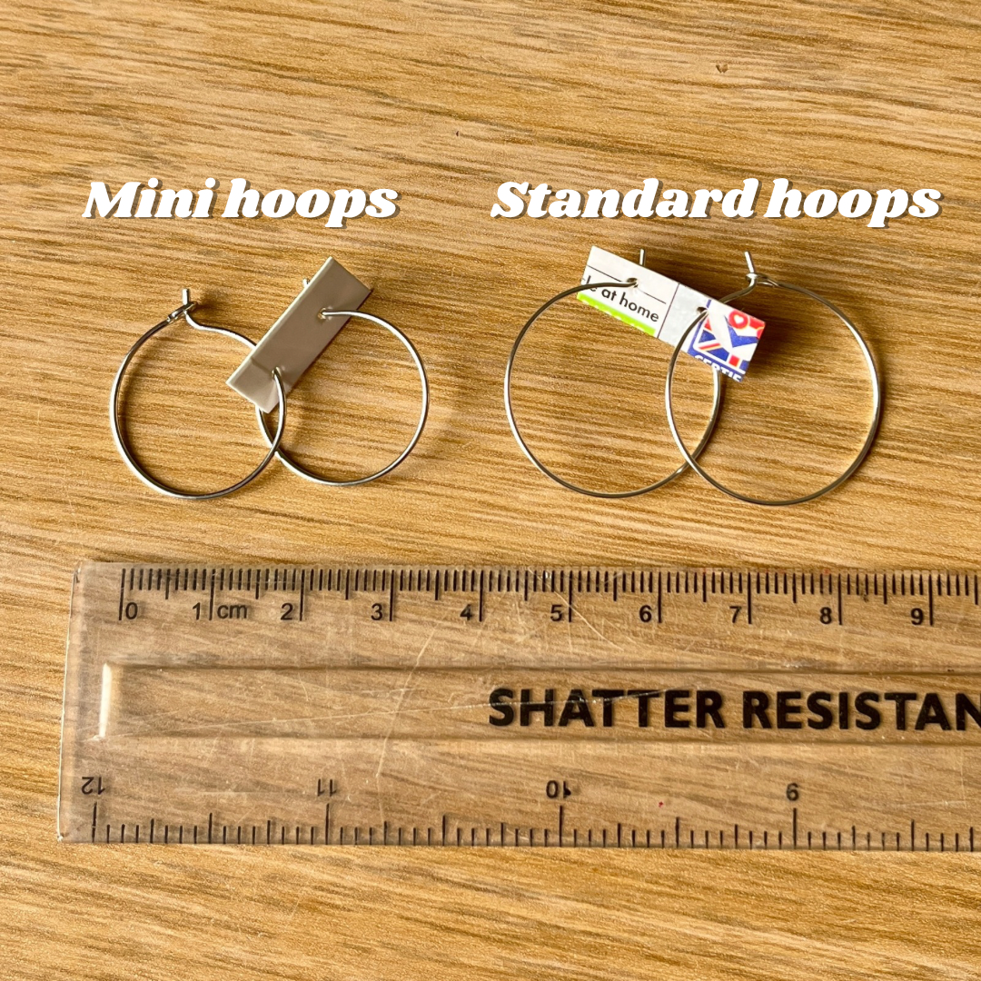 1 x CHANGE TO MINI HOOPS