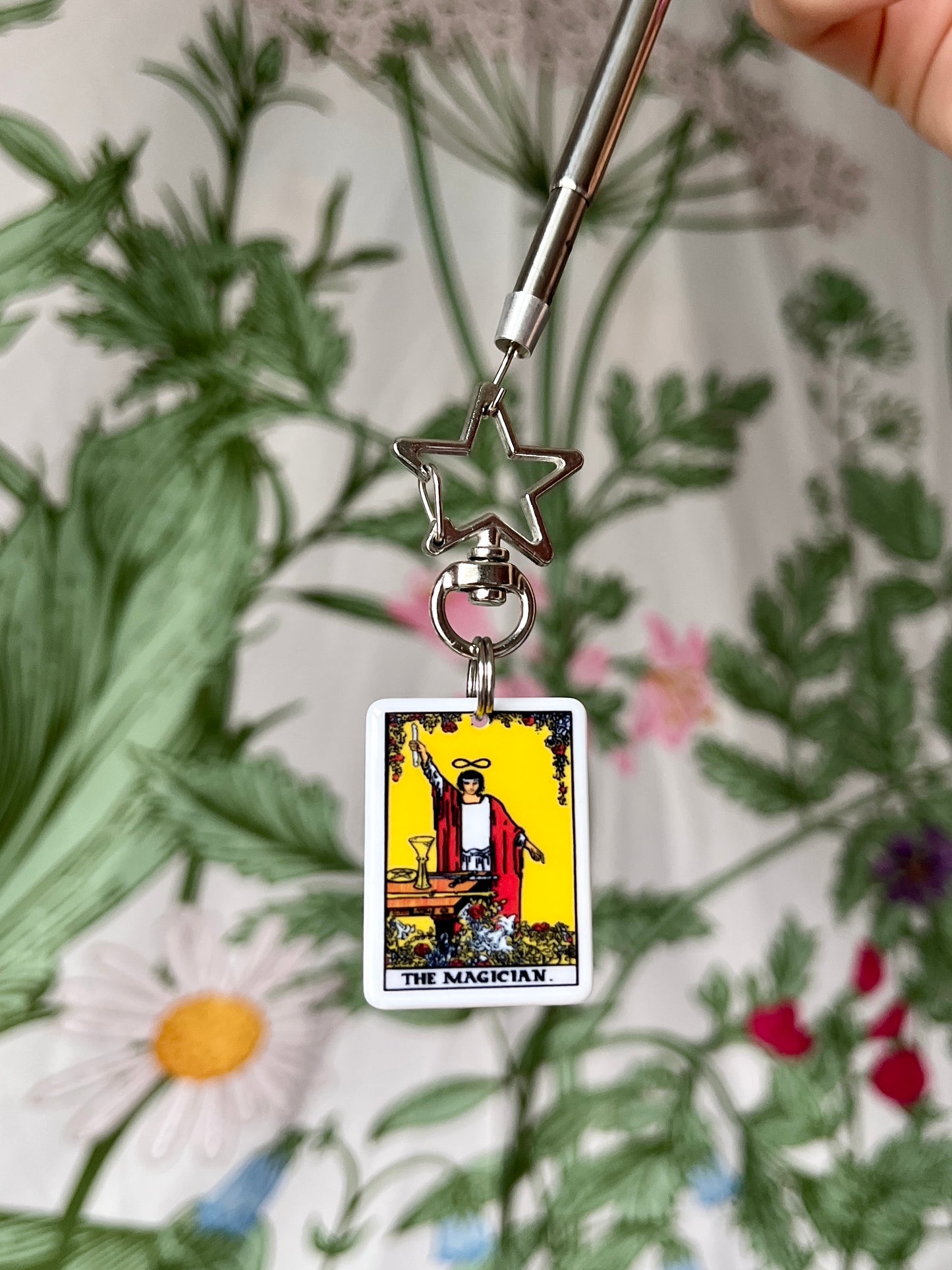 TAROT CARD KEYRING