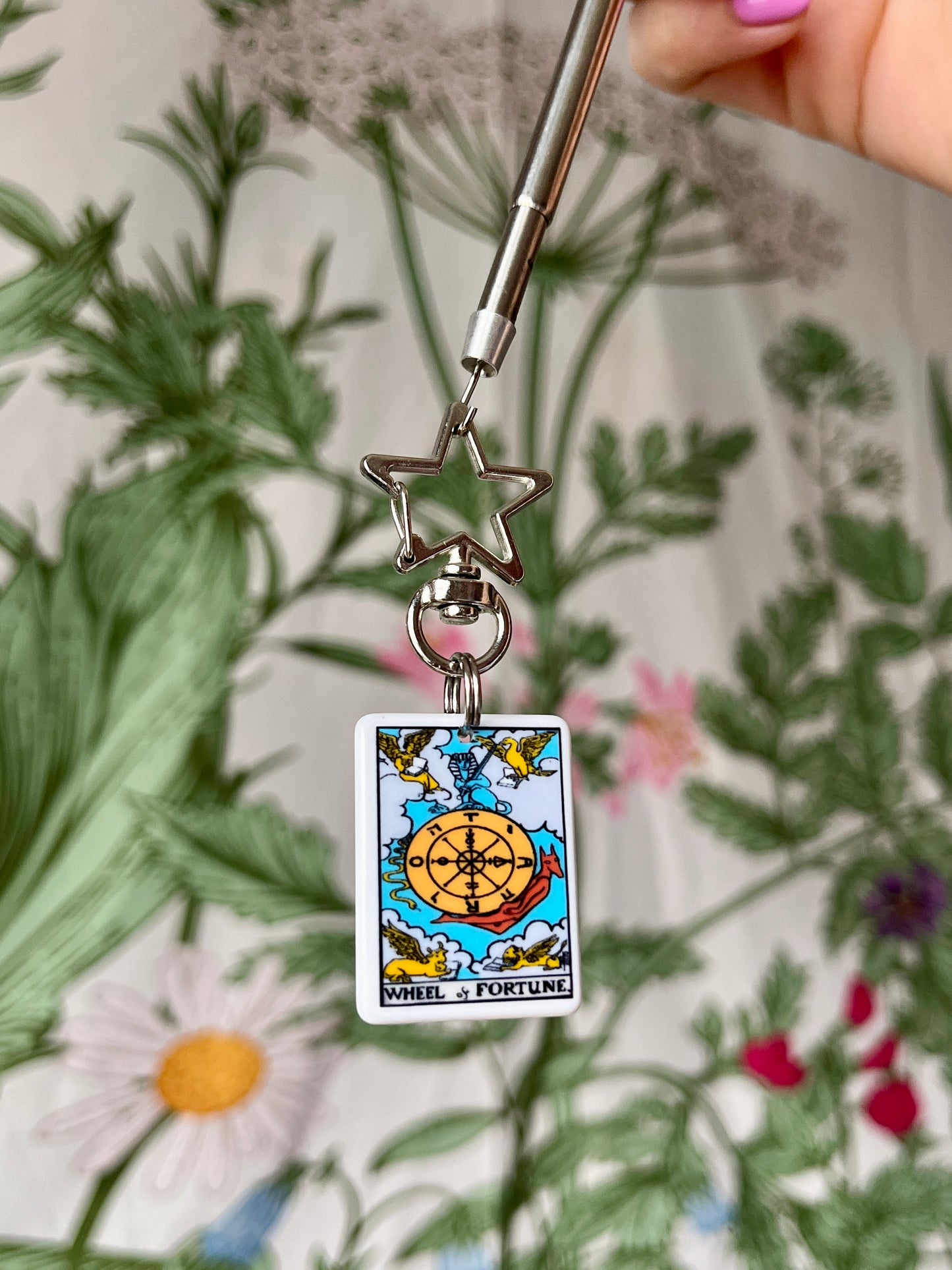 TAROT CARD KEYRING