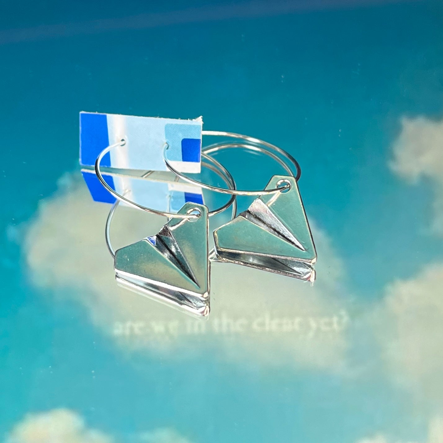PAPER AIRPLANES EARRINGS