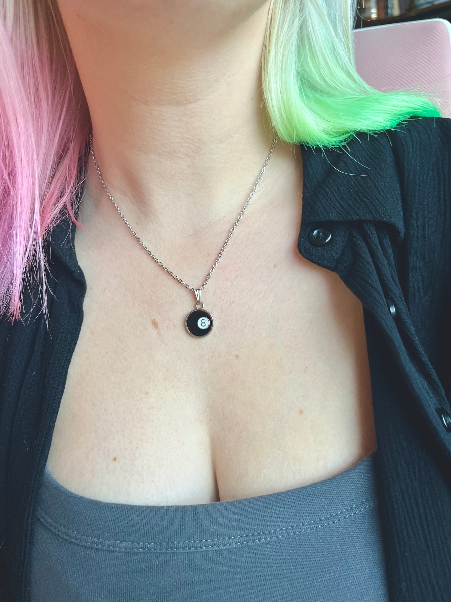8 BALL NECKLACE