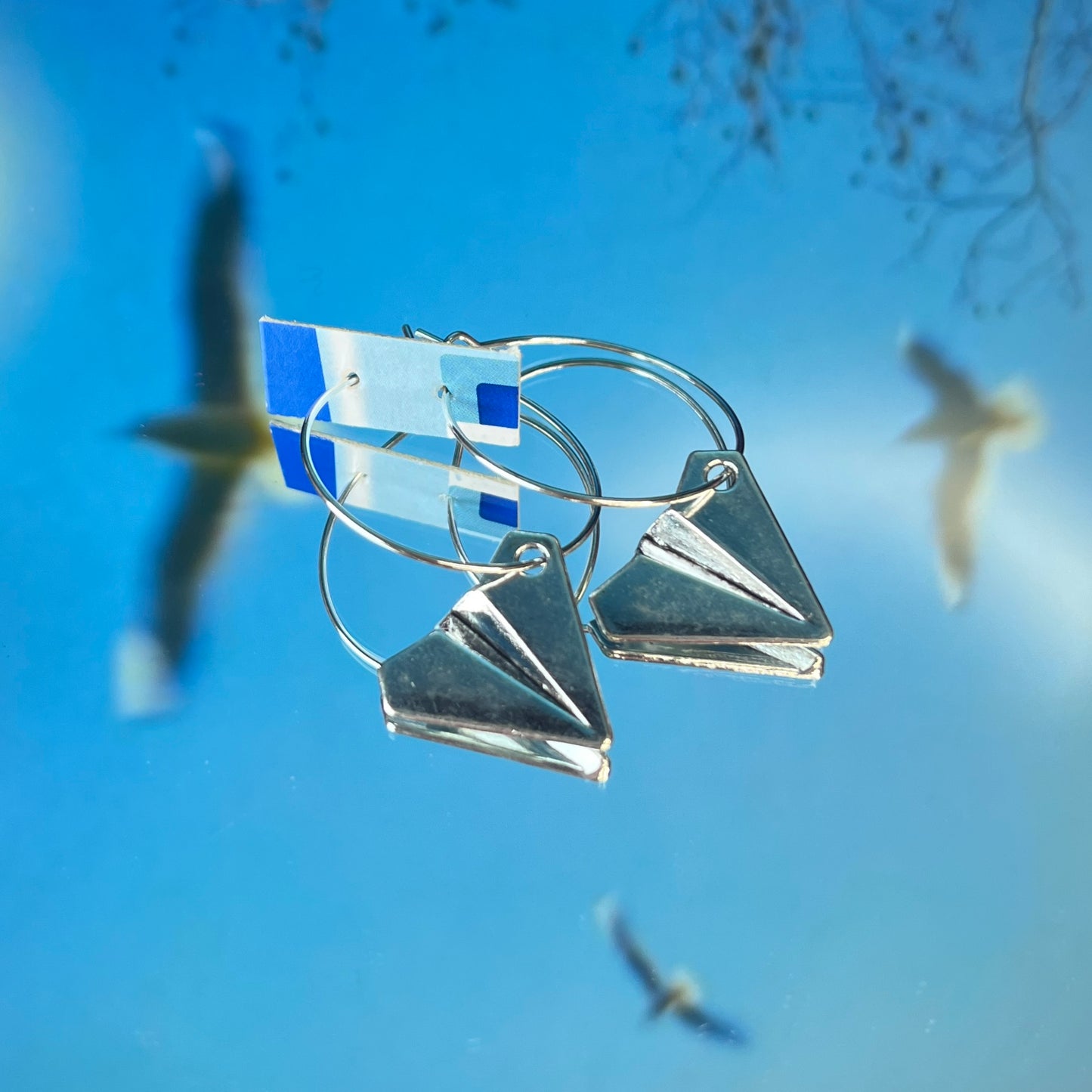 PAPER AIRPLANES EARRINGS