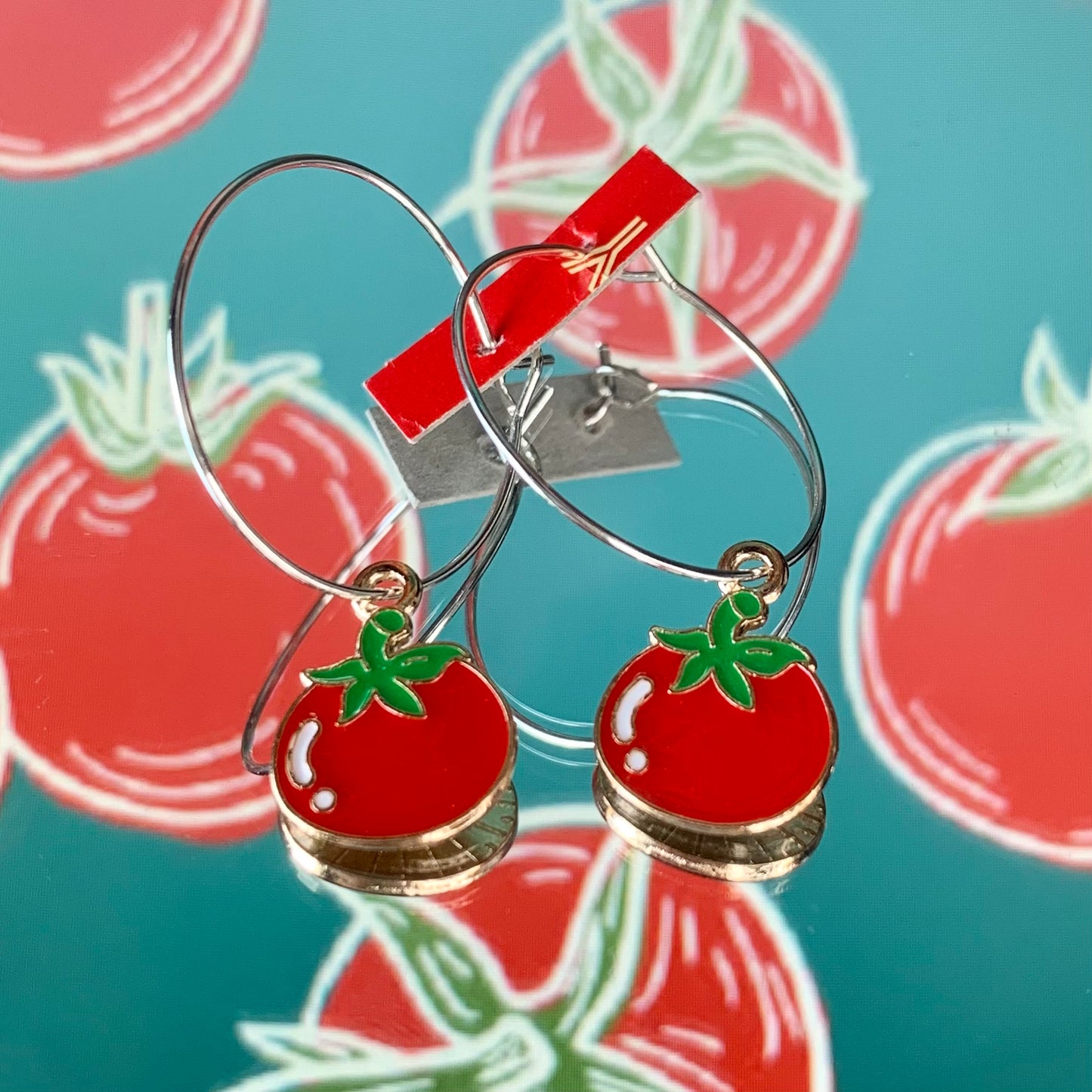 TOMATO EARRINGS