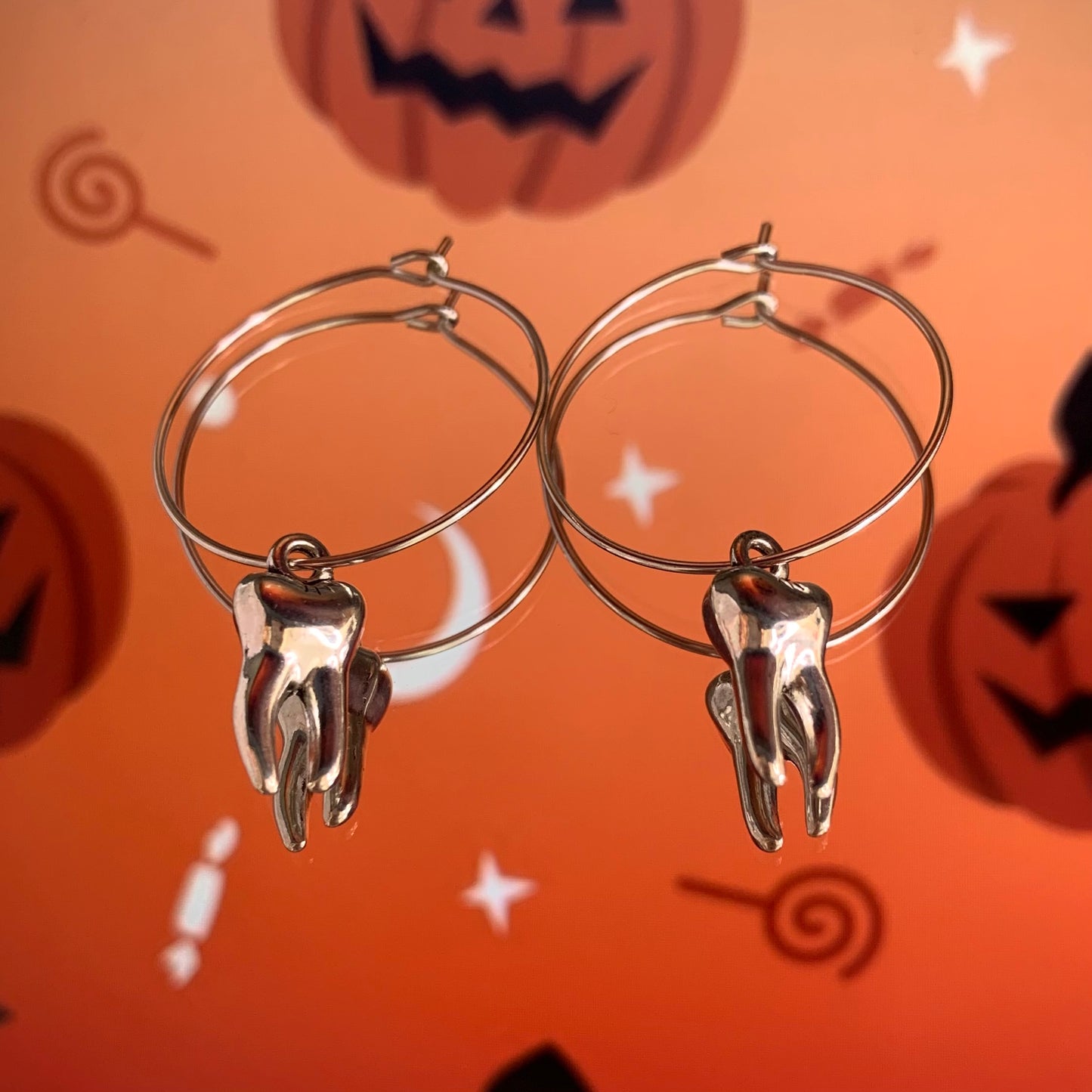 TEETH EARRINGS