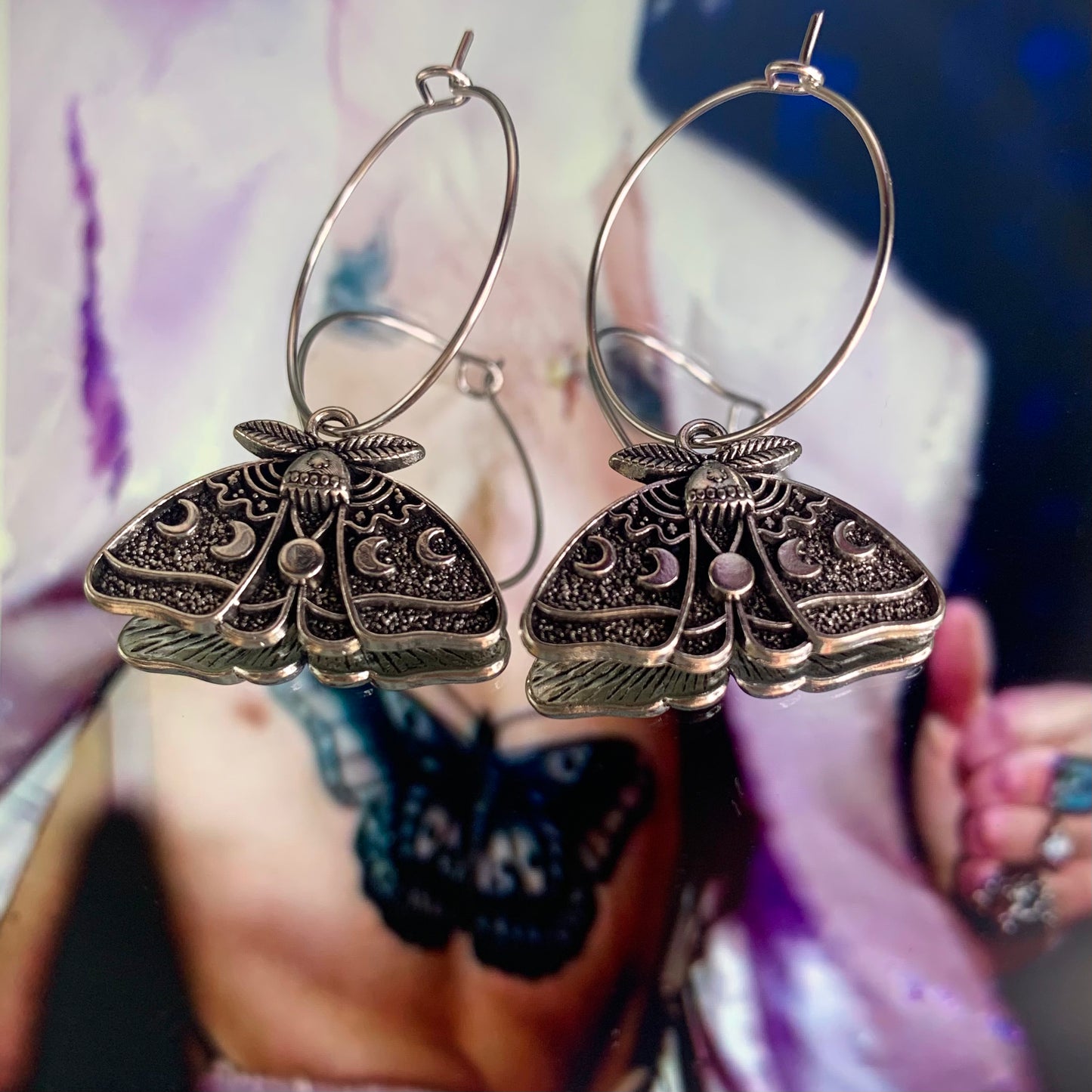 MOTH EARRINGS