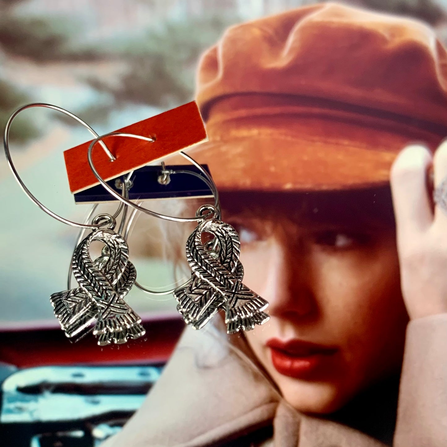 ALL TOO WELL SCARF EARRINGS