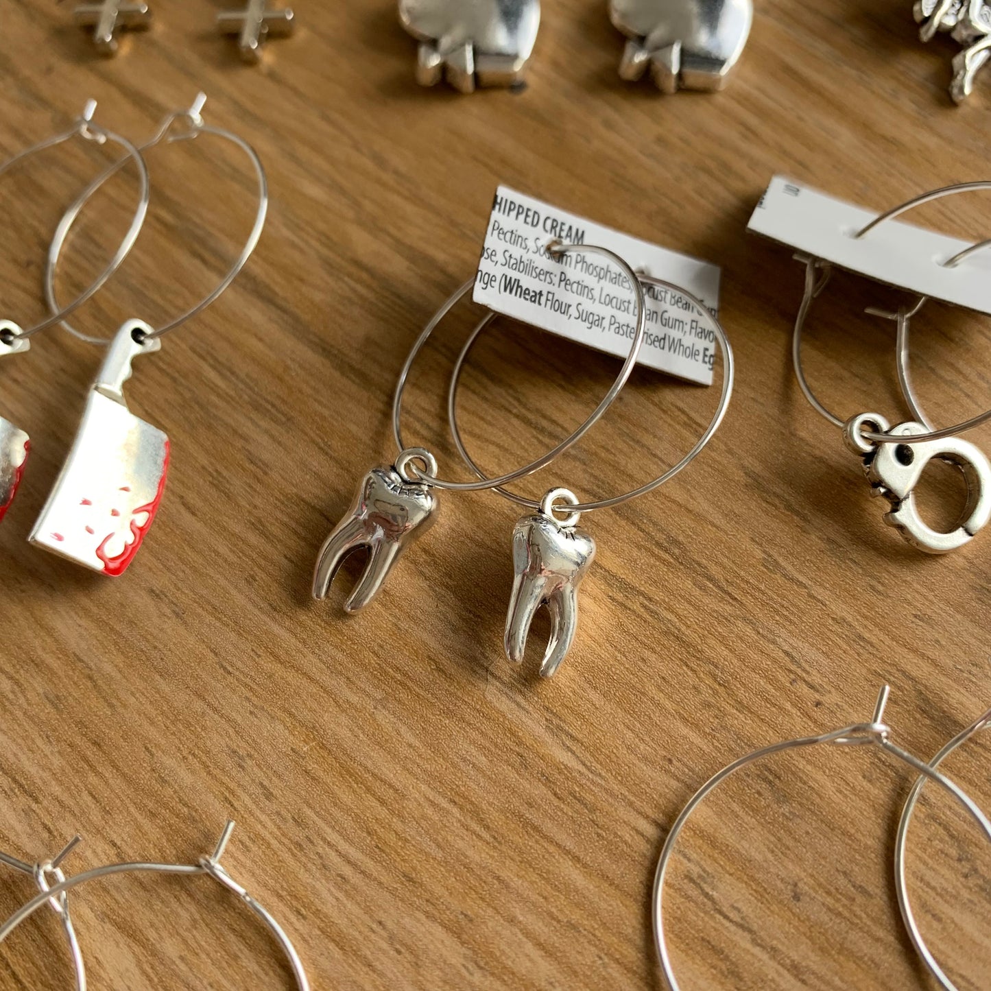 TEETH EARRINGS