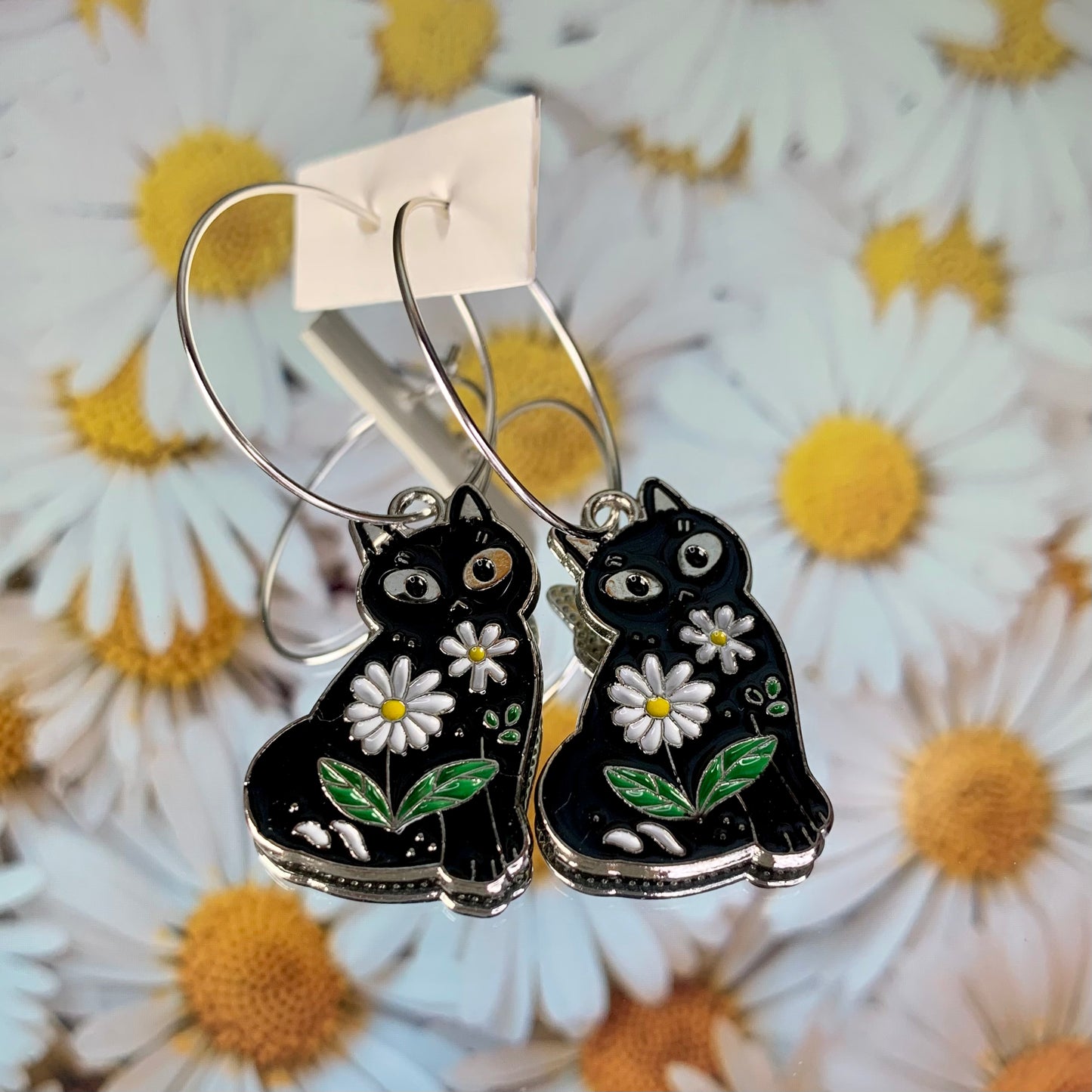 DAISY CAT EARRINGS