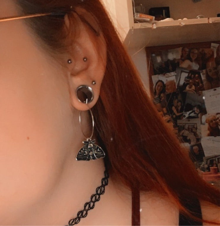 MOTH EARRINGS
