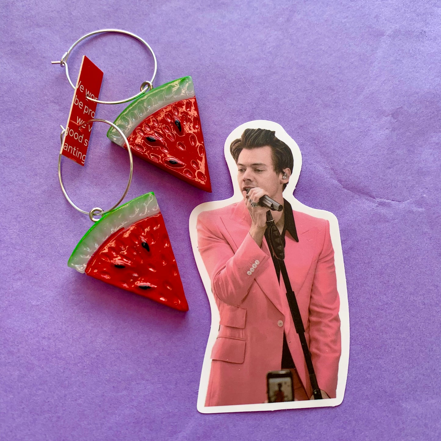 WATERMELON EARRINGS