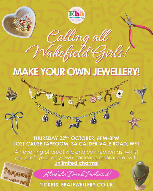 Jewellery Making Workshop, 22nd of October 6pm at Lost Cause Tap Room, Wakefield