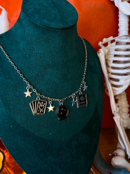 WITCHY STAR CHARM NECKLACE