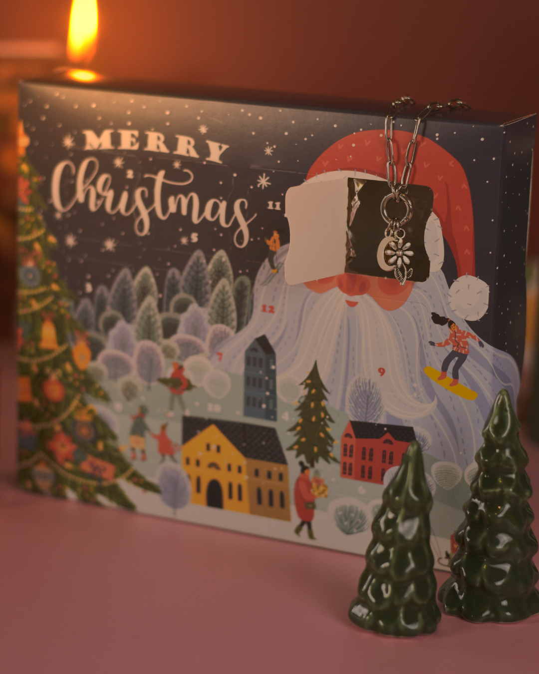 12 Day Charm Necklace Advent Calendar