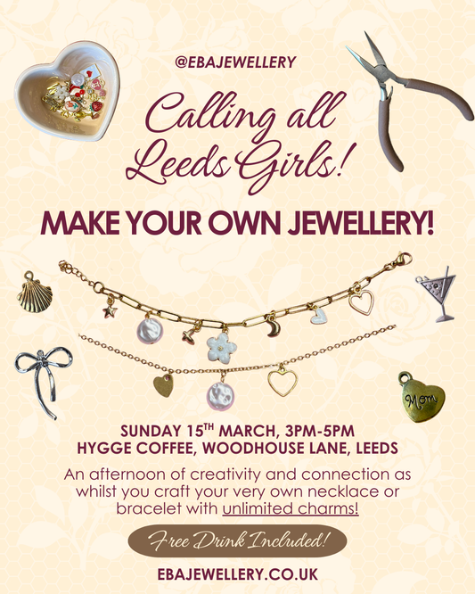 Eba Jewellery Workshop - Sunday 15th March, Hygge Leeds