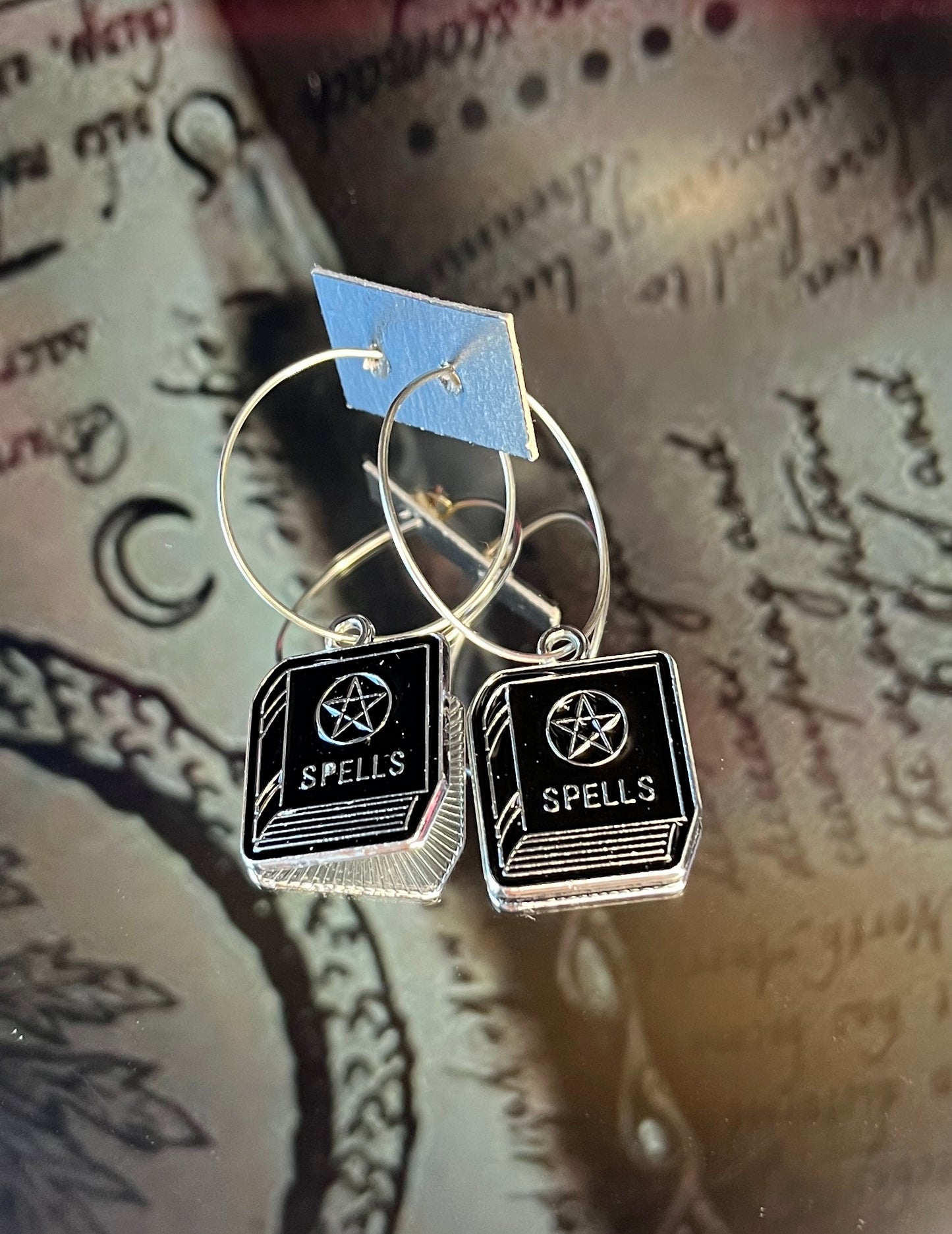 SPELL BOOK EARRINGS