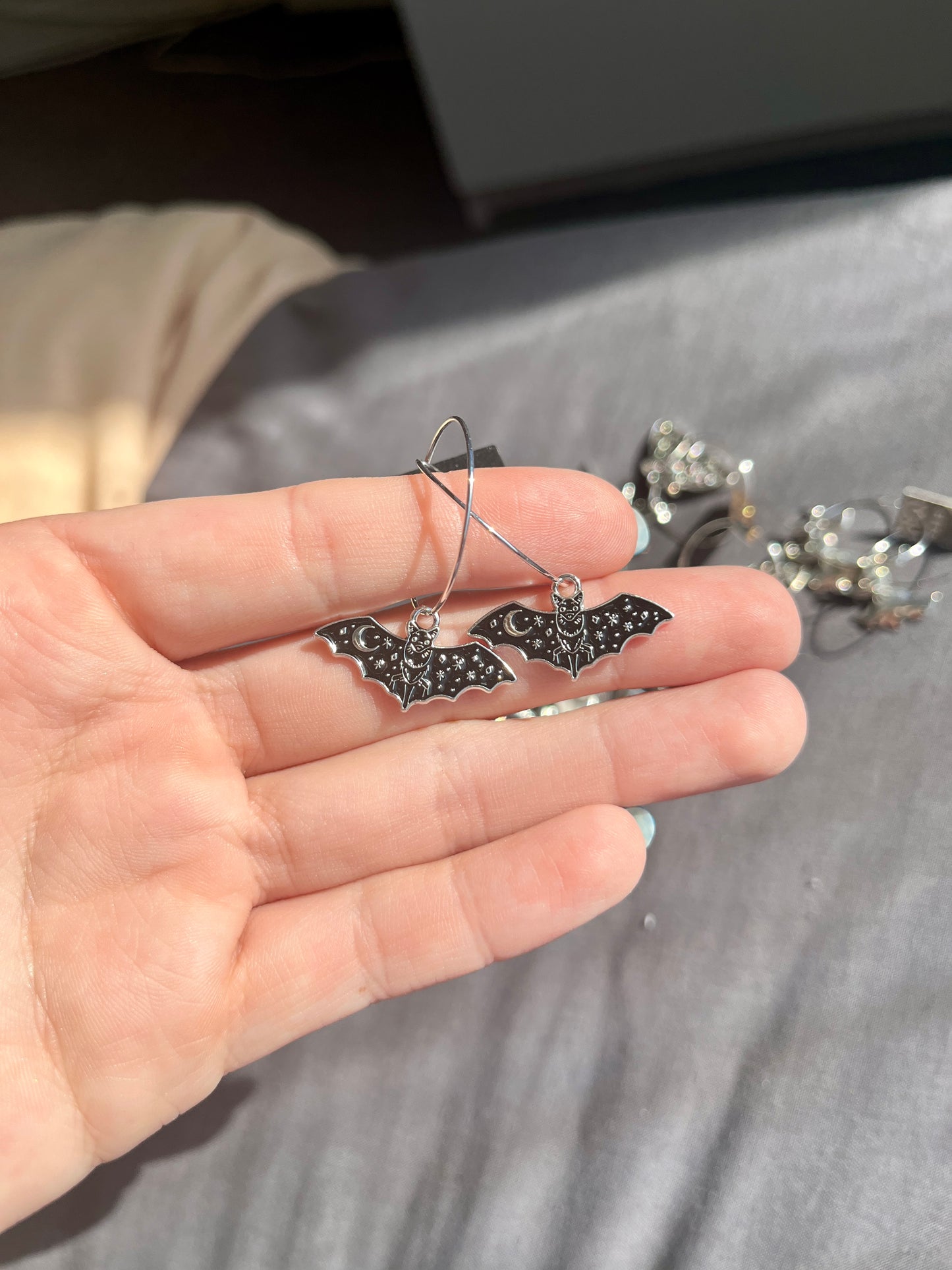 CELESTIAL BAT EARRINGS