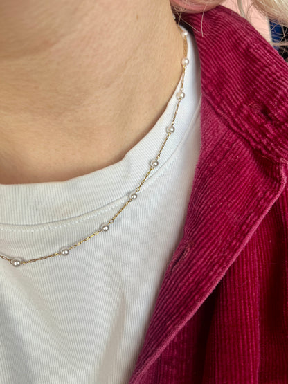 PEARL BEADED NECKLACE