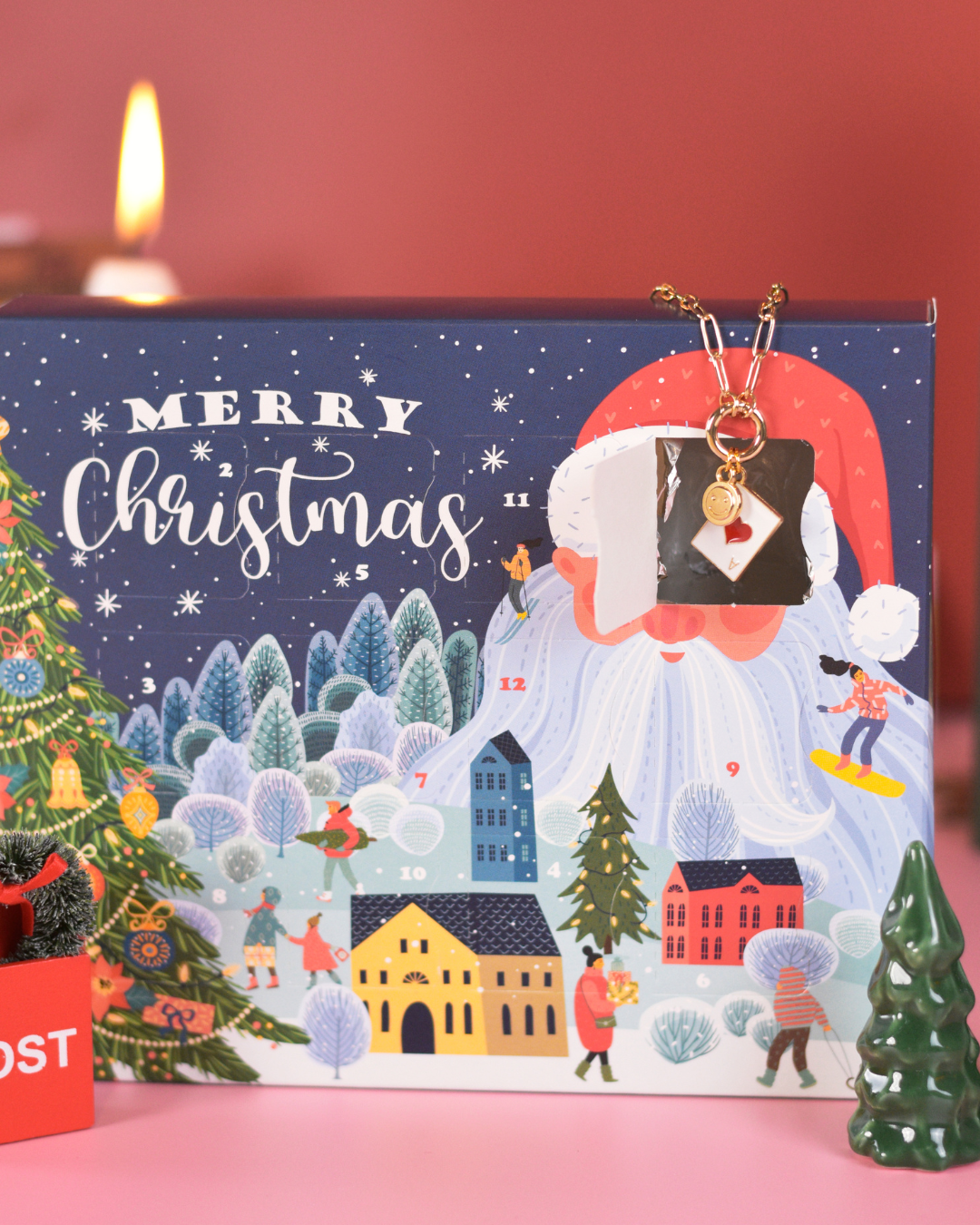 12 Day Charm Necklace Advent Calendar