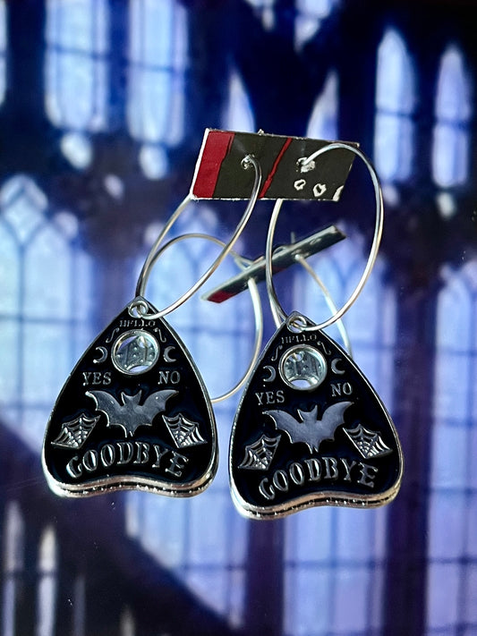 MYSTIC BAT PLANCHETTE EARRINGS