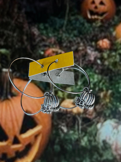 BABY PUMPKIN EARRINGS