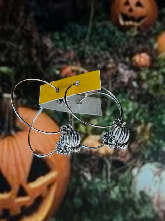 BABY PUMPKIN EARRINGS