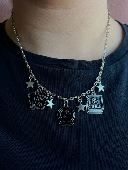 WITCHY STAR CHARM NECKLACE
