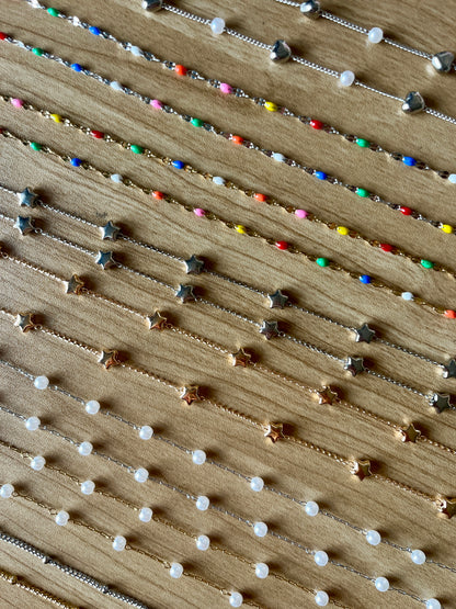 RAINBOW BEADED NECKLACE