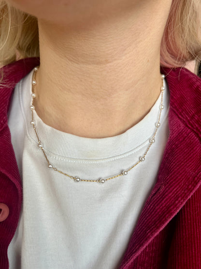 PEARL BEADED NECKLACE