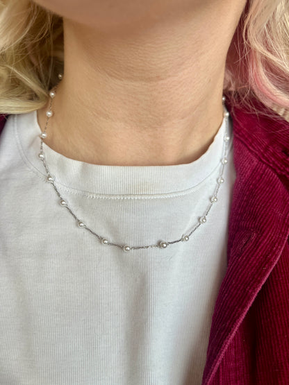 PEARL BEADED NECKLACE