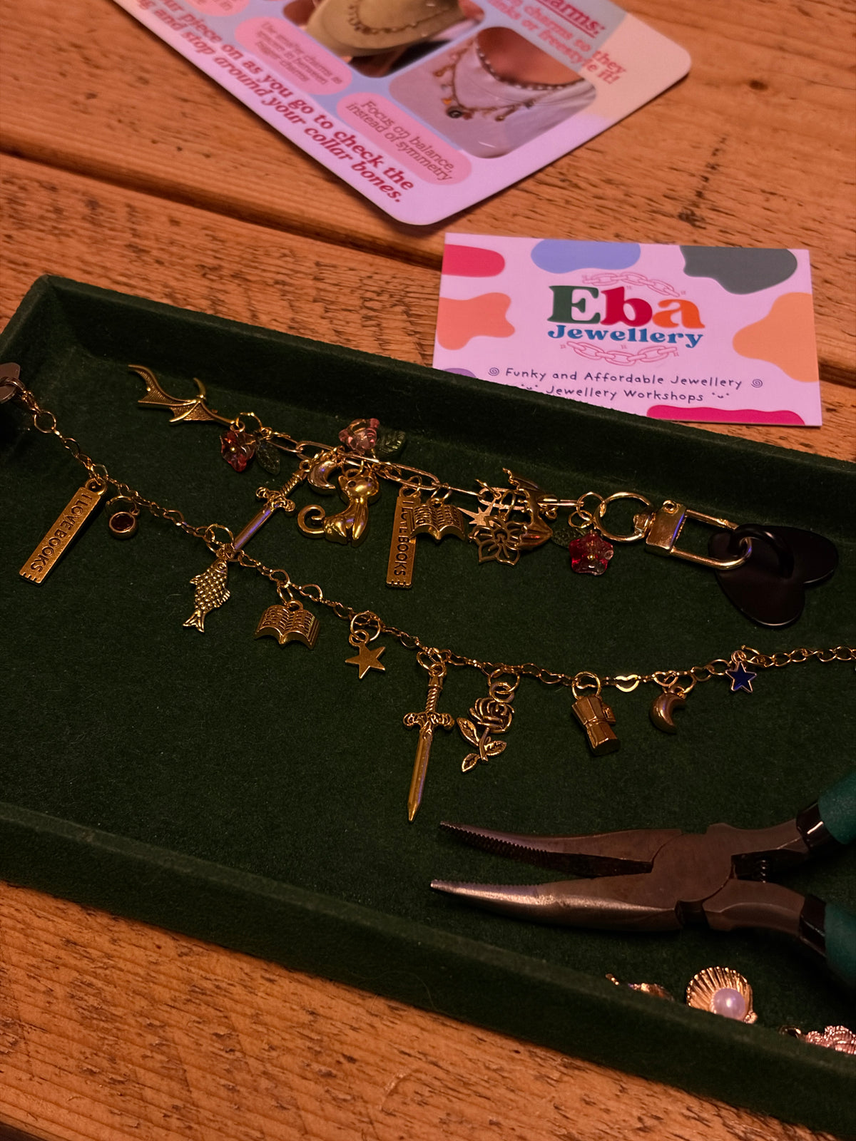 Jewellery Making Workshop - Thursday 17th December @ 6PM, Graham's Coffee Holmfirth
