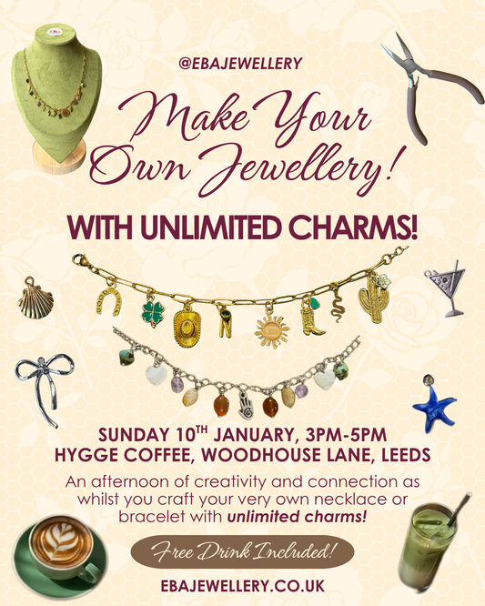 Jewellery Making Workshop, 10th January 3pm @ Hygge Leeds