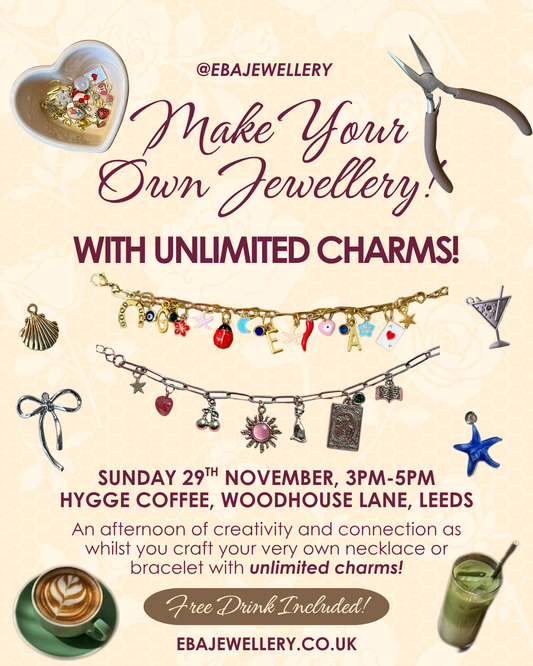 Jewellery Making Workshop - 29th November, Hygge Leeds @ 3PM