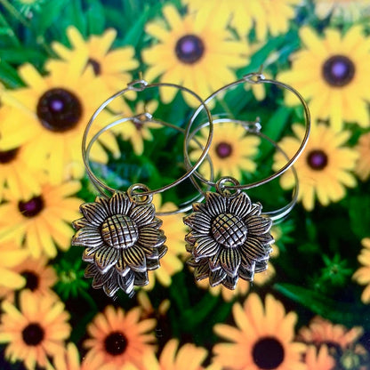 SUNFLOWER EARRINGS