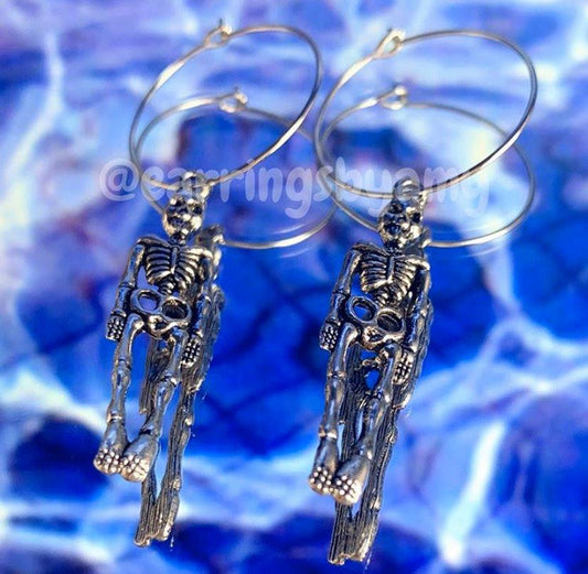 SKELETON EARRINGS