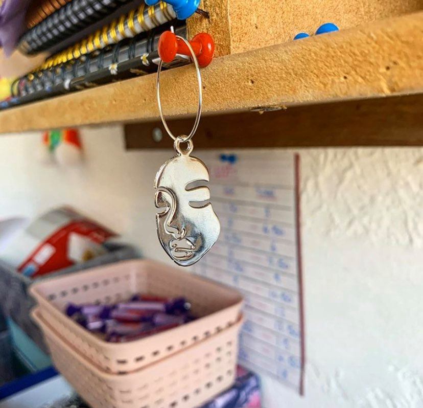 FACE EARRINGS