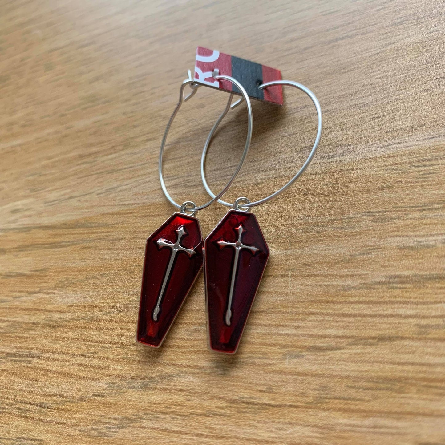 COFFIN EARRINGS