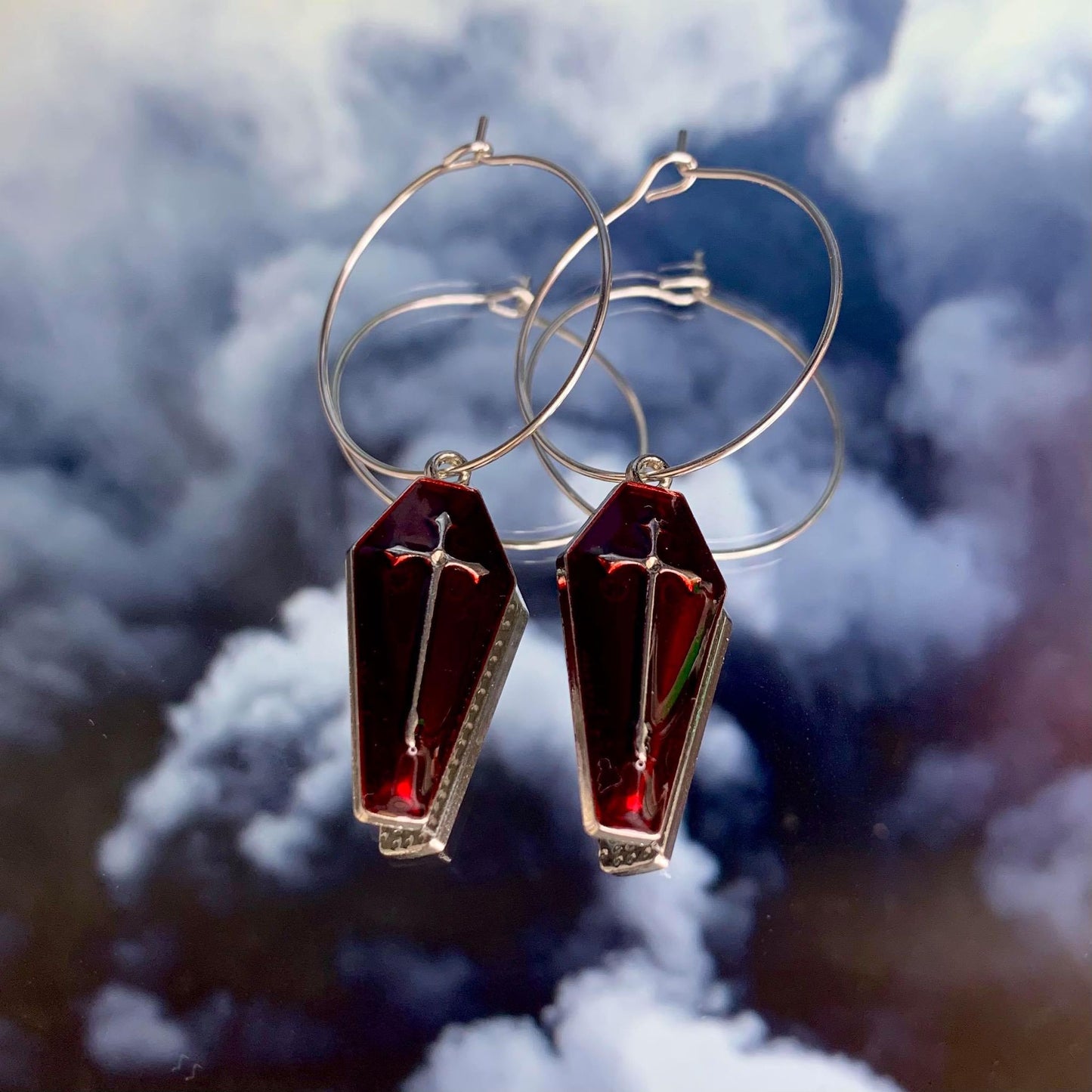 COFFIN EARRINGS