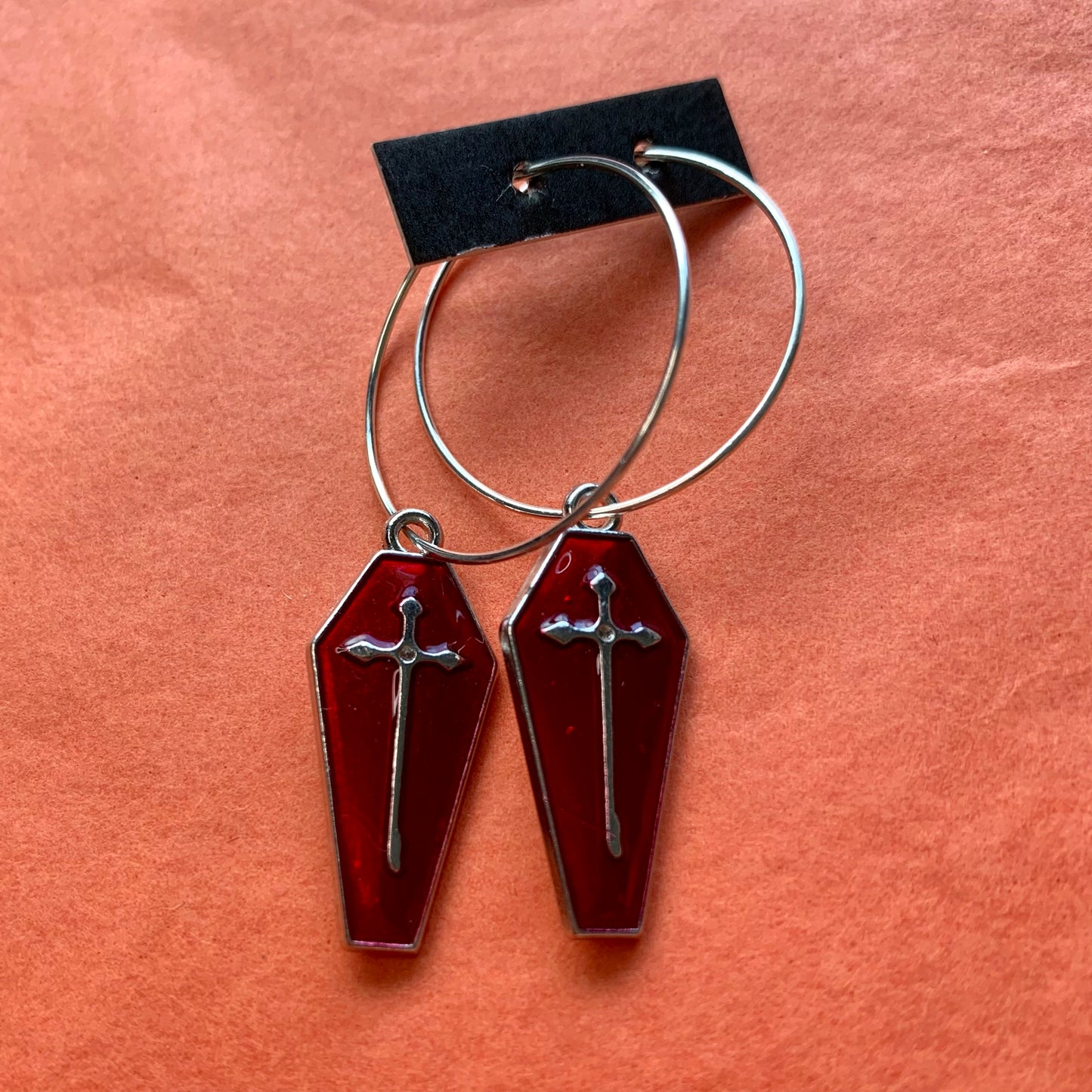 COFFIN EARRINGS