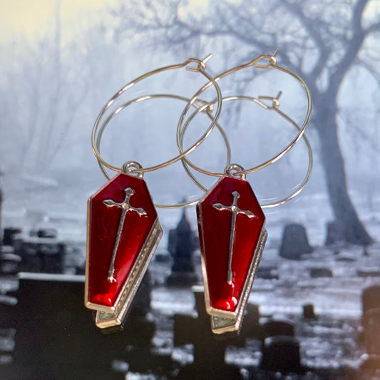 COFFIN EARRINGS