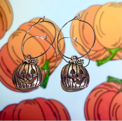 PUMPKIN EARRINGS