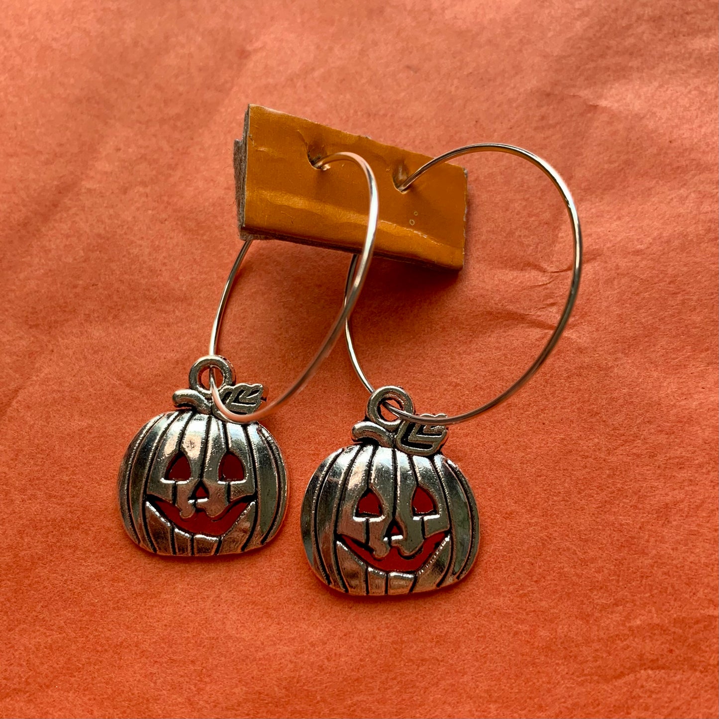 PUMPKIN EARRINGS