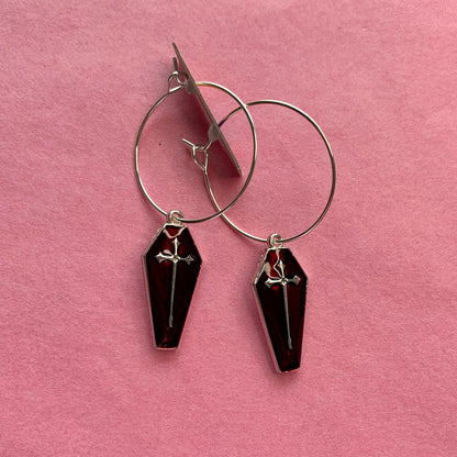 COFFIN EARRINGS